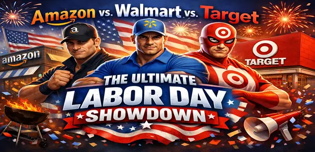 Amazon vs. Walmart vs. Target: The Ultimate Labor Day Showdown 1 Amazon vs. Walmart vs. Target The Ultimate Labor Day Showdown
