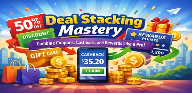 Deal Stacking Mastery: Combine Coupons, Cashback, and Rewards Like a Pro 7 Deal Stacking Mastery Combine Coupons Cashback and Rewards Like a Pro