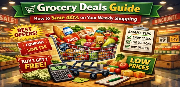 Grocery Deals Guide: How to Save 40% on Your Weekly Shopping 3 Grocery Deals Guide How to Save 40 on Your Weekly Shopping