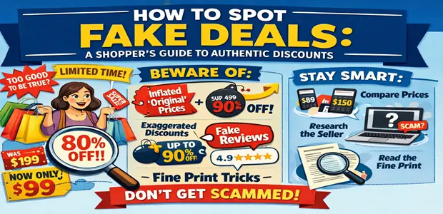 How to Spot Fake Deals: A Shopper’s Guide to Authentic Discounts 1 How to Spot Fake Deals A Shoppers Guide to Authentic Discounts
