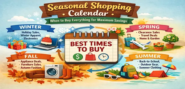 Seasonal Shopping Calendar: When to Buy Everything for Maximum Savings 2 Seasonal Shopping Calendar When to Buy Everything for Maximum Savings