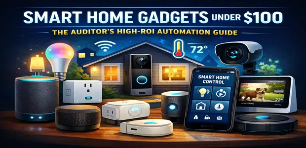 Smart Home Gadgets Under $100: The Auditor's High-ROI Automation Guide 5 Smart Home Gadgets Under 100 The Auditors High ROI Automation Guide