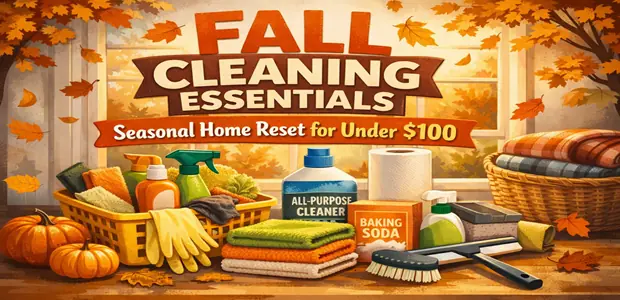 Fall Cleaning Essentials: Seasonal Home Reset for Under $100 5 Fall Cleaning Essentials Seasonal Home Reset for Under 100