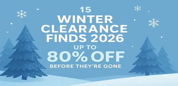 15 Winter Clearance Finds 2026: Up to 80% Off Before They're Gone 9 15 Winter Clearance Finds 2026 Up to 80 Off Before Theyre Gone
