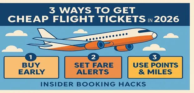 3 Ways to Get Cheap Flight Tickets in 2026: Insider Booking Hacks 8 3 Ways to Get Cheap Flight Tickets in 2026 Insider Booking Hacks