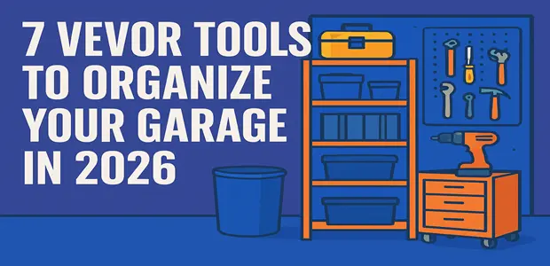 7 VEVOR Tools to Organize Your Garage in 2026 (Under $150) 7 7 VEVOR Tools to Organize Your Garage in 2026