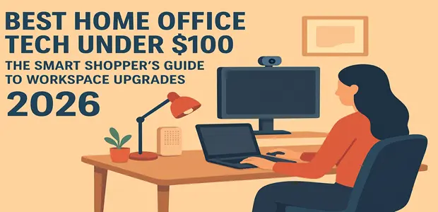 Best Home Office Tech Under $100: The Smart Shopper's Guide to Workspace Upgrades (2026) 10 Best Home Office Tech Under 100 The Smart Shoppers Guide to Workspace Upgrades 2026