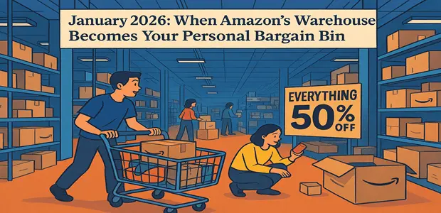 January 2026: When Amazon's Warehouse Becomes Your Personal Bargain Bin 5 January 2026 When Amazons Warehouse Becomes Your Personal Bargain Bin