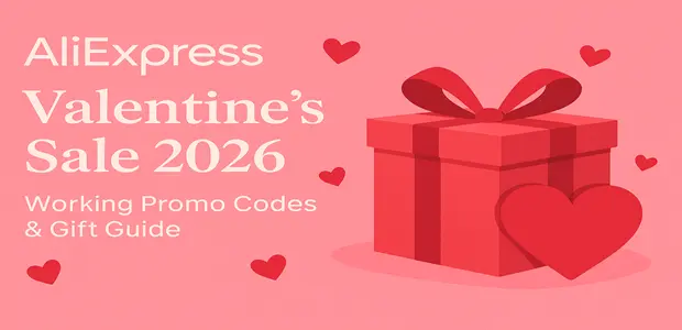 AliExpress Valentine’s Sale 2026: Working Promo Codes & Gift Guide 5 AliExpress Valentines Sale 2026 Working Promo Codes Gift Guide
