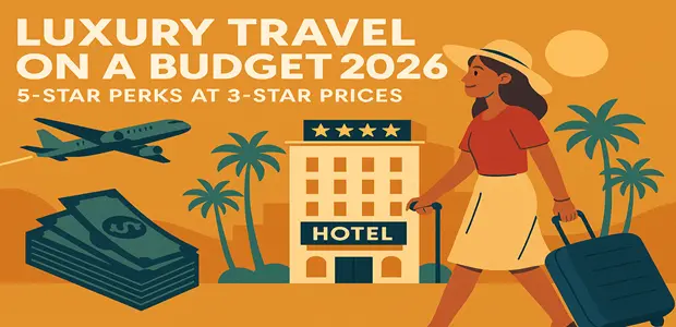 Luxury Travel on a Budget 2026: 5-Star Perks at 3-Star Prices 8 Luxury Travel on a Budget 2026 5 Star Perks at 3 Star Prices