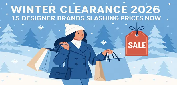 Winter Clearance 2026: 15 Designer Brands Slashing Prices Now 9 Winter Clearance 2026 15 Designer Brands Slashing Prices Now