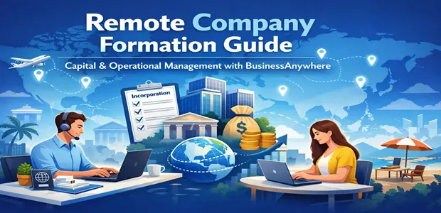 Remote Company Formation Guide Capital Operational Management with BusinessAnywhere