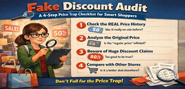 Auditing the Fake Discount A 4 Step Price Trap Checklist for Smart Shoppers