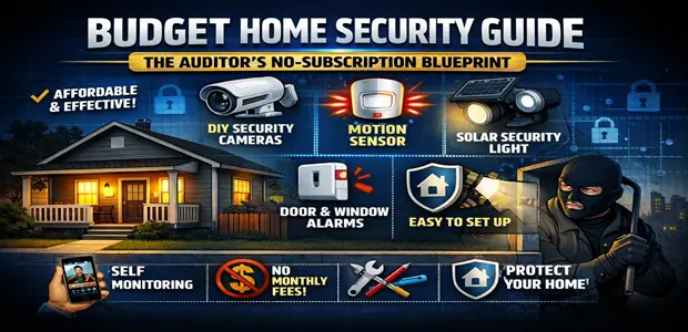 Budget Home Security Setup Guide The Auditors No Subscription Blueprint