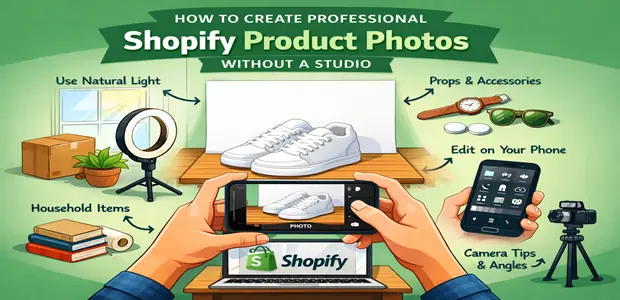How to Create Professional Shopify Product Photos Without a Studio