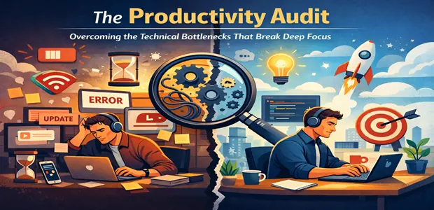 The Productivity Audit Overcoming the Technical Bottlenecks That Break Deep Focus